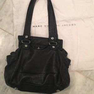 Marc by Marc Jacobs black leather purse